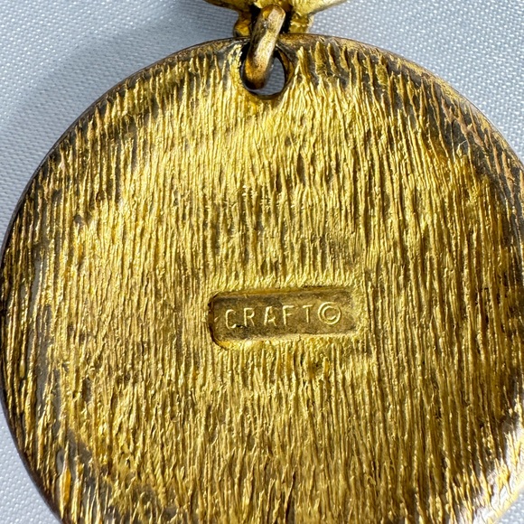 VINTAGE GEM CRAFT EARRINGS - Picture 3 of 3